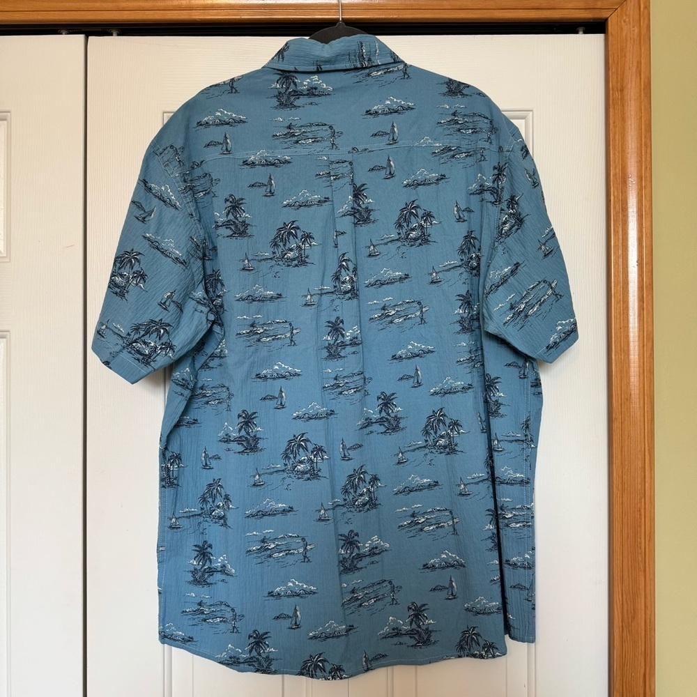 Bob Timberlake MENS Short Sleeve Button Down Shirt - Picture 3 of 6